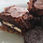 Slutty Brownies - Cookie Oreo Chocolate Fudge..